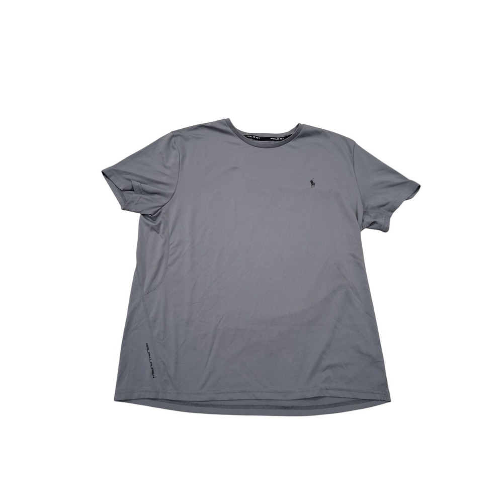 Polo Ralph Lauren Performance Shirt Mens Large Grey Short Sleeve Pony Logo Tee